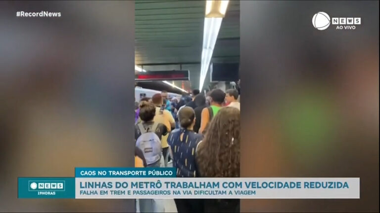 caos-no-metro-de-sao-paulo:-falha-em-trem-obriga-passageiros-a-descerem-na-via