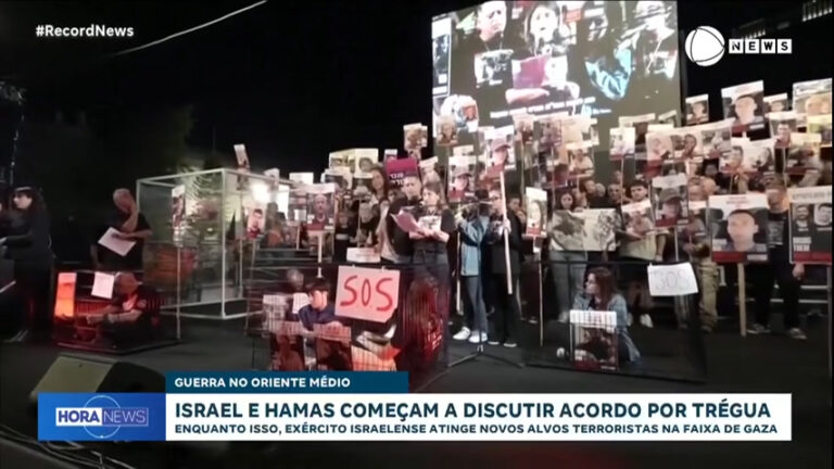 israel-e-hamas-discutem-tregua-neste-domingo-(31),-segundo-fontes-do-governo-do-egito